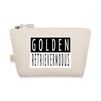 Humor Dog Owner Gift Idea German Shepherd - Organic Pouch - nature - Front