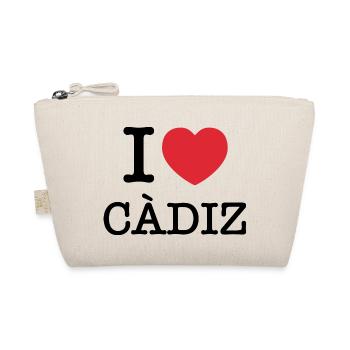 J’aime Cadix | Cadix | I Heart Cádiz | Espagne - Trousse biologique - nature - Devant