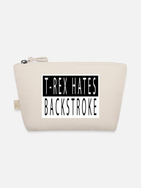 Water born in 2004 sport brachiosaurus biker - Organic Pouch - nature - Front