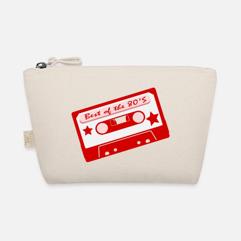 80s Cassette Organic Pouch