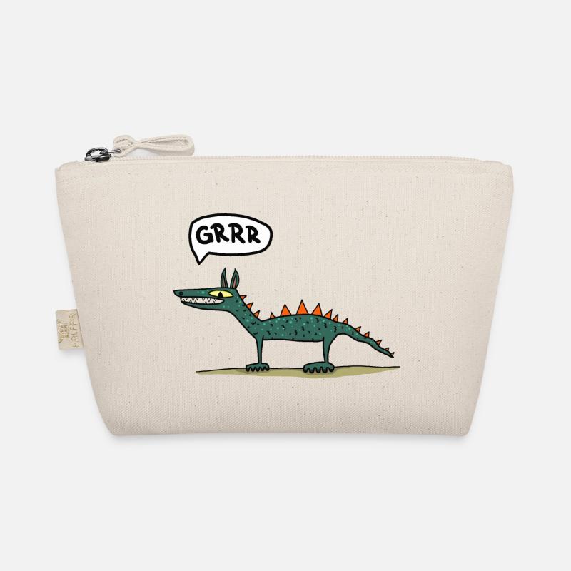 knurrender Drache Bio-Täschchen