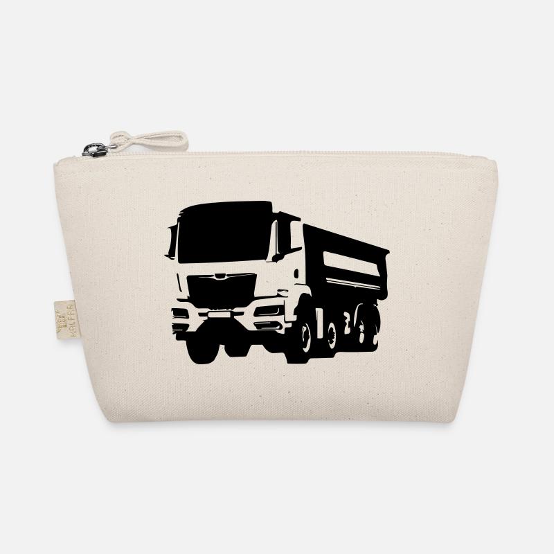 Trucker Leben LKW Fahrer Bio-Täschchen