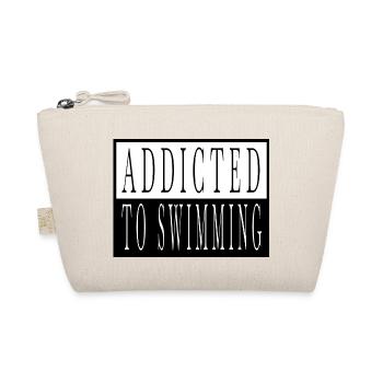 Amour Humour Piscine T-shirts Nageur Geek - Trousse biologique - nature - Devant