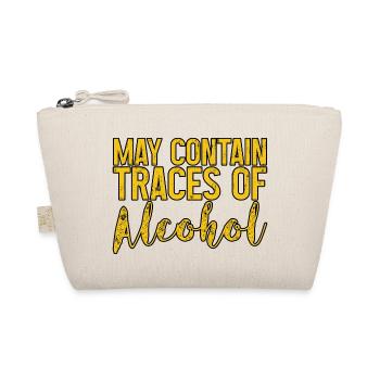 May Contain Traces Of Alcohol 3 - Organic Pouch - nature - Front