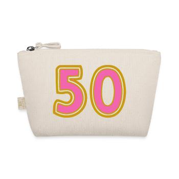 50. 50 ANS. 50e ANNIVERSAIRE. ANNIVERSAIRE 50 ANS. - Trousse biologique - nature - Devant