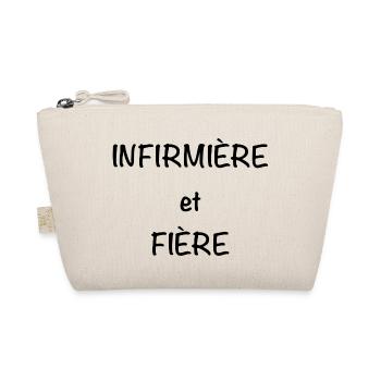 Infirmière fière - Trousse biologique - nature - Devant
