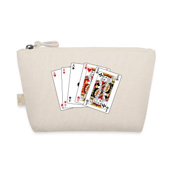 Full house cards - Organic Pouch - nature - Front