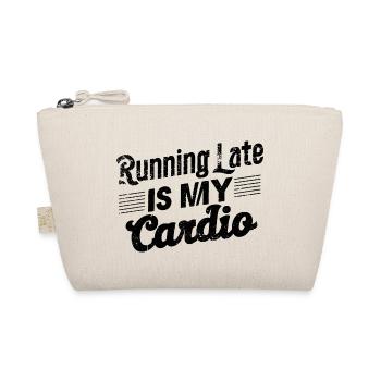 en retard cardio - humour sport - Trousse biologique - nature - Devant