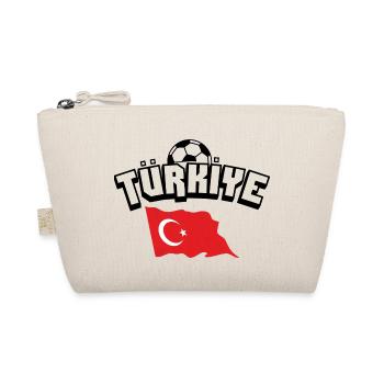 Türkiye futbol - Bio-Täschchen - Natur - Vorne