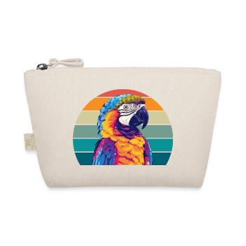 Parrot Retro - Organic Pouch - nature - Front
