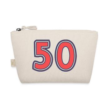50. 50 ANS. 50e ANNIVERSAIRE. ANNIVERSAIRE 50 ANS. - Trousse biologique - nature - Devant