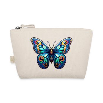 Colorful Butterfly -Liberty - Organic Pouch - nature - Front