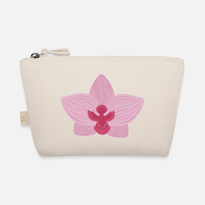 Flieder-Orchidee Bio-Täschchen