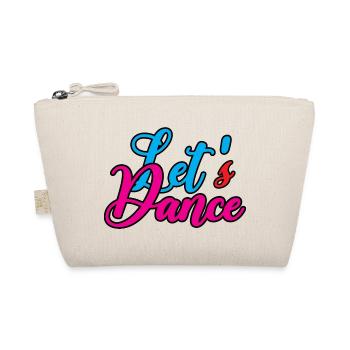 Cheerful dance design with color splendor - Organic Pouch - nature - Front