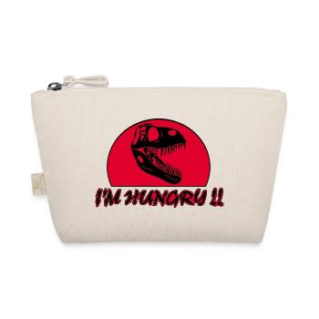 Tyrannosaurus Rex Hunger - Organic Pouch - nature - Front
