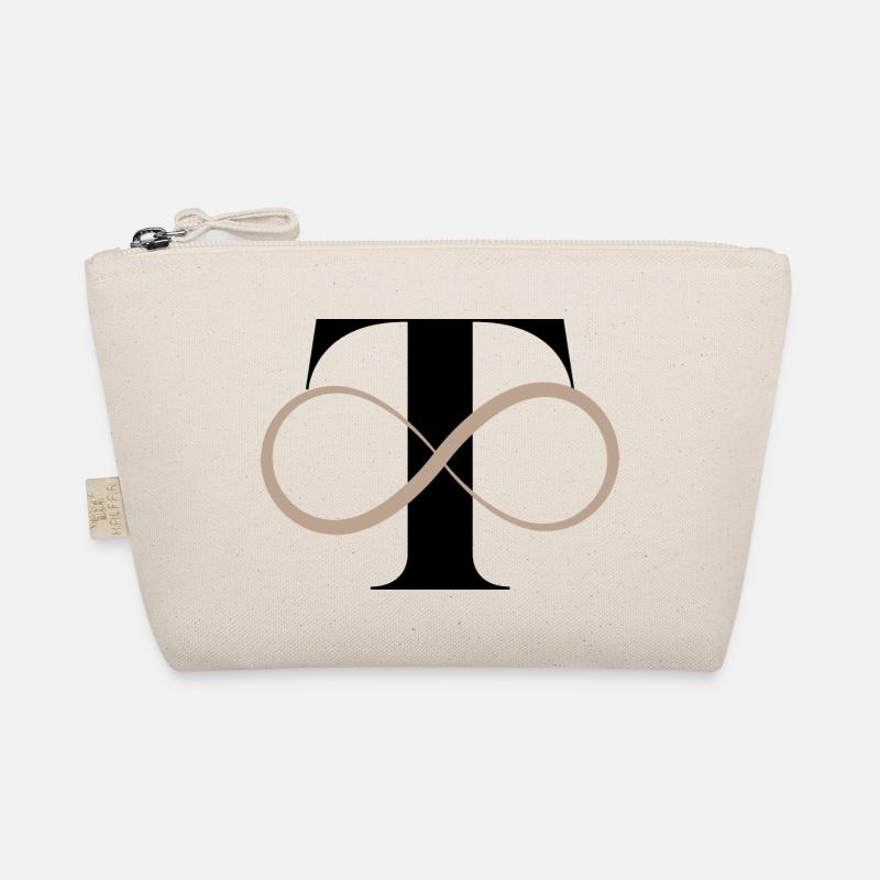 Infinite letter t Organic Pouch