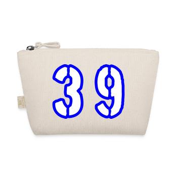 39 Number Symbol - Organic Pouch - nature - Front