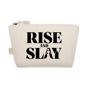 RISE and Slay Statement - Tägliche Motivation - Bio-Täschchen - Natur - Vorne