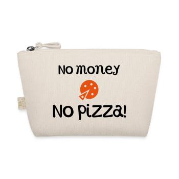 funny sayings pizza - Organic Pouch - nature - Front