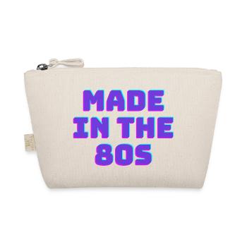 Made in the 80s - Bio-Täschchen - Natur - Vorne