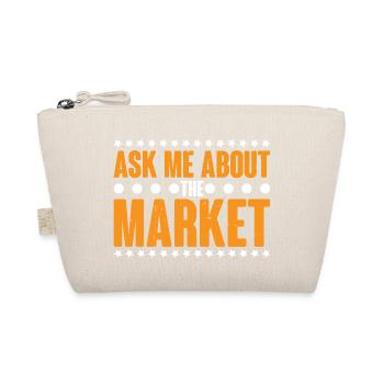 Ask Me About The Market 7 - Bio-Täschchen - Natur - Vorne