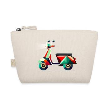 Motif de scooter coloré géométrique unique - Trousse biologique - nature - Devant