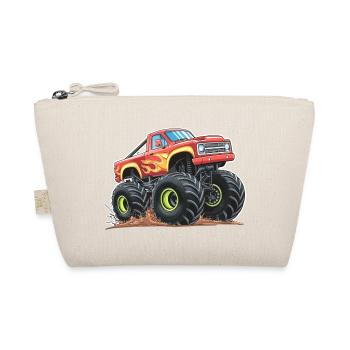 Monster Truck Madness - Organic Pouch - nature - Front