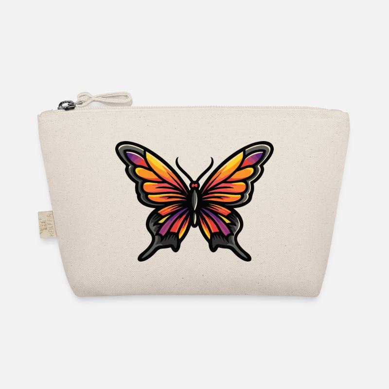 Butterfly Comic Organic Pouch