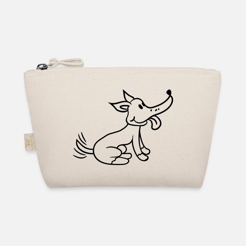 Chien remuant doux heureux excité Trousse biologique