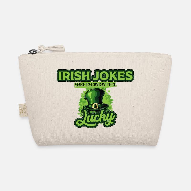 Irish Jokes Make Everyday Feel Lucky St Patricks Organic Pouch