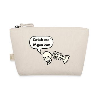 Fishing - Catch me if you can - Organic Pouch - nature - Front