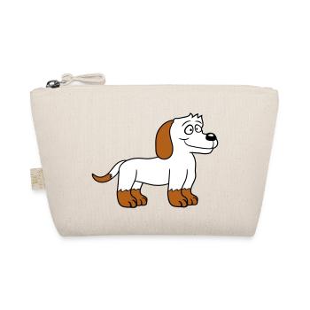 chien se tient mignon petit chiot heureux animal de compagnie - Trousse biologique - nature - Devant