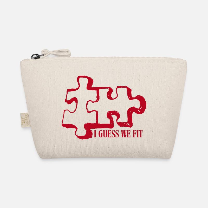 Puzzle pieces Organic Pouch