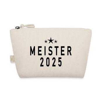 Meister 2025 - Bio-Täschchen - Natur - Vorne