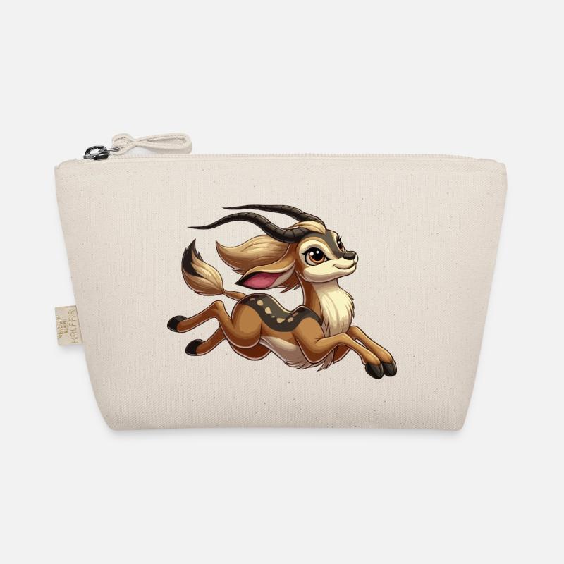 Antelope girl running Organic Pouch