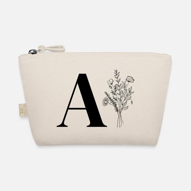Lette a fleurs minimalistes Trousse biologique