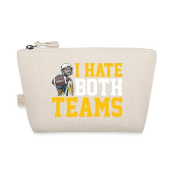 I Hate Both Teams 20 - Bio-Täschchen - Natur - Vorne