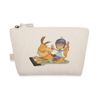 Bremen Town Musicians: Best friends! - Organic Pouch - nature - Front