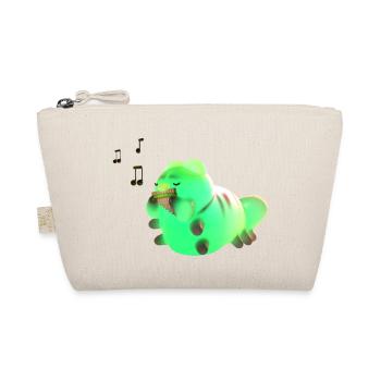 La petite chenille mignonne accueille le lever du soleil avec elle - Trousse biologique - nature - Devant