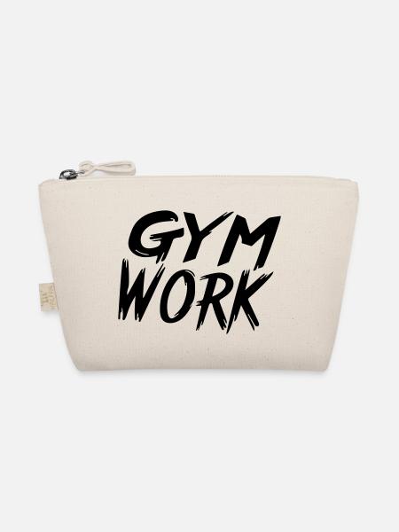 gym work - Organic Pouch - nature - Front
