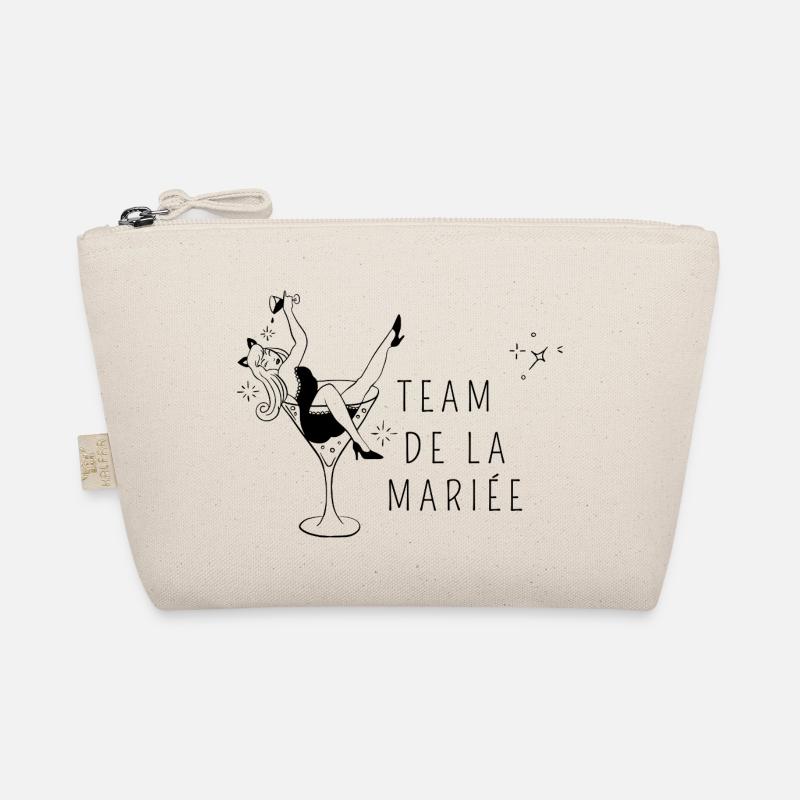 Team de la mariée - EVJF - Design fun Trousse biologique
