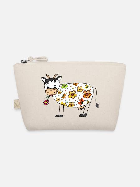 Cow - Organic Pouch - nature - Front