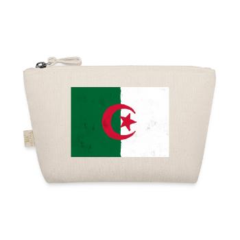 Flag of Algeria – Pride and National Identity - Organic Pouch - nature - Front