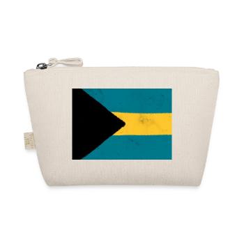Drapeau des Bahamas – Symbole national tropical - Trousse biologique - nature - Devant