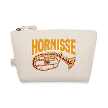 Hornisse - Tenorhorn Design für Orchester Musiker - Bio-Täschchen - Natur - Vorne