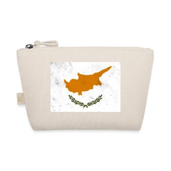 Flagge von Zypern - Bio-Täschchen - Natur - Vorne