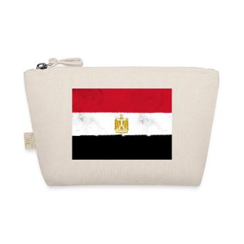 Flag of Egypt – Land of the Pharaohs - Organic Pouch - nature - Front