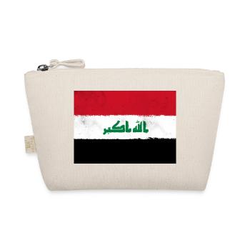 Flagge des Irak - Bio-Täschchen - Natur - Vorne