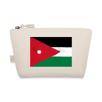 Flag of Jordan - Organic Pouch - nature - Front