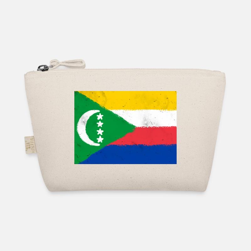 Flagge der Komoren Bio-Täschchen